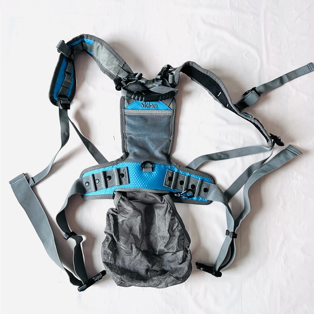 Sklon Ski Snowboard Harness Trainer for Kids adjustable Blue Frost